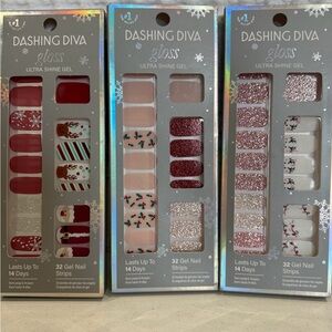 Dashing Diva Gloss Ultra Shine Gel Nail Strips - 🎄Festive Collection🎄